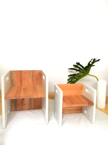 Cube Table and Chair Set